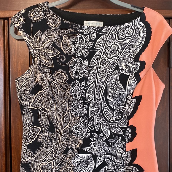 Medium, London Times cap sleeve midi dress - excellent condition - Picture 4 of 7